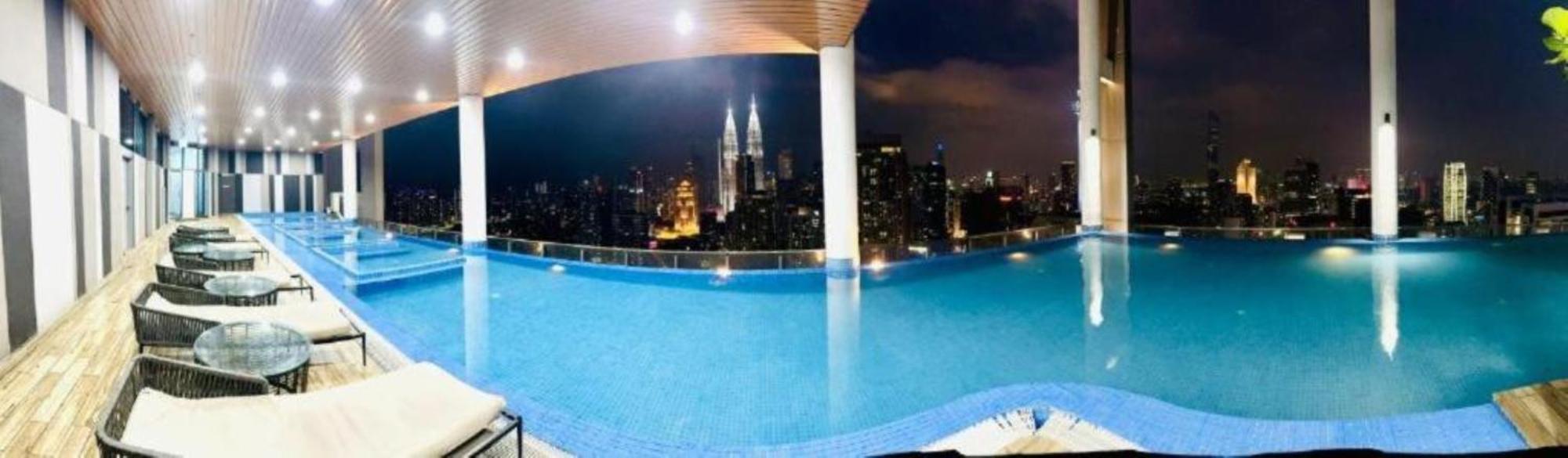 The Luxe Colony Klcc By Sky Pool Leilighet Kuala Lumpur Eksteriør bilde