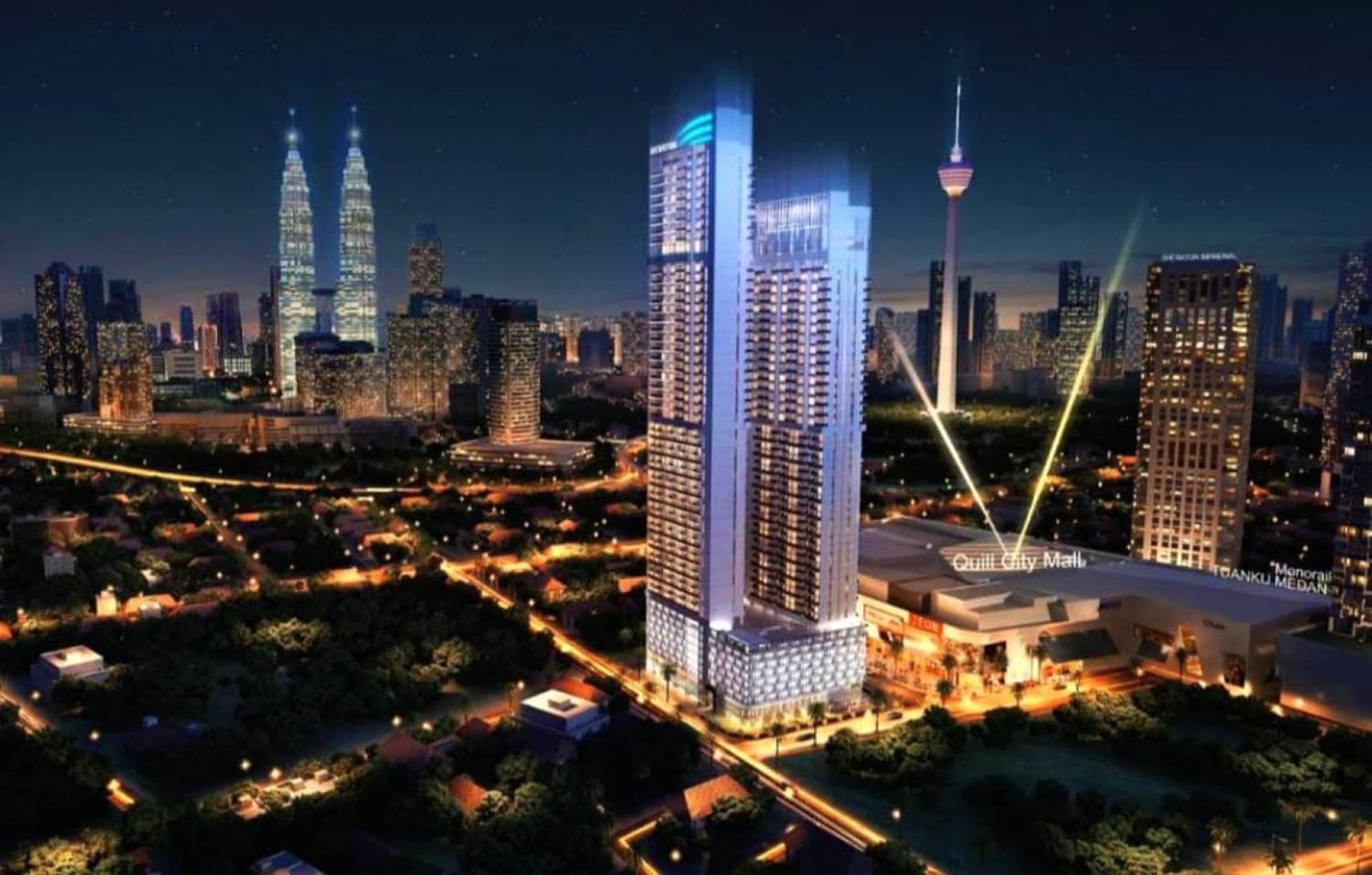 The Luxe Colony Klcc By Sky Pool Leilighet Kuala Lumpur Eksteriør bilde